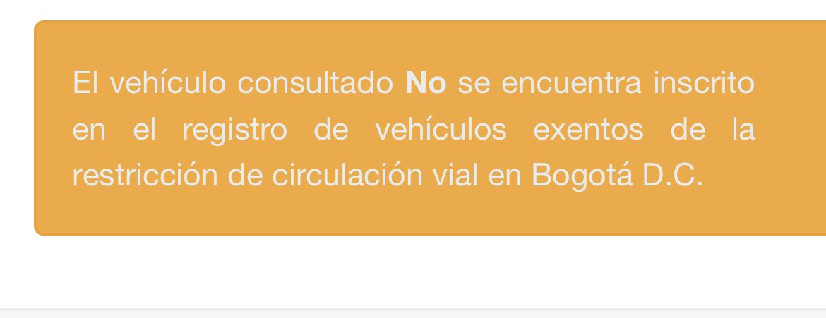 cfperezcas's tweet photo. @SectorMovilidad pregunta, pagué una excepcion por el dia de mañana , pero no me llegô confirmación. Ahí como se procede? https://t.co/JRLf7f4zHH