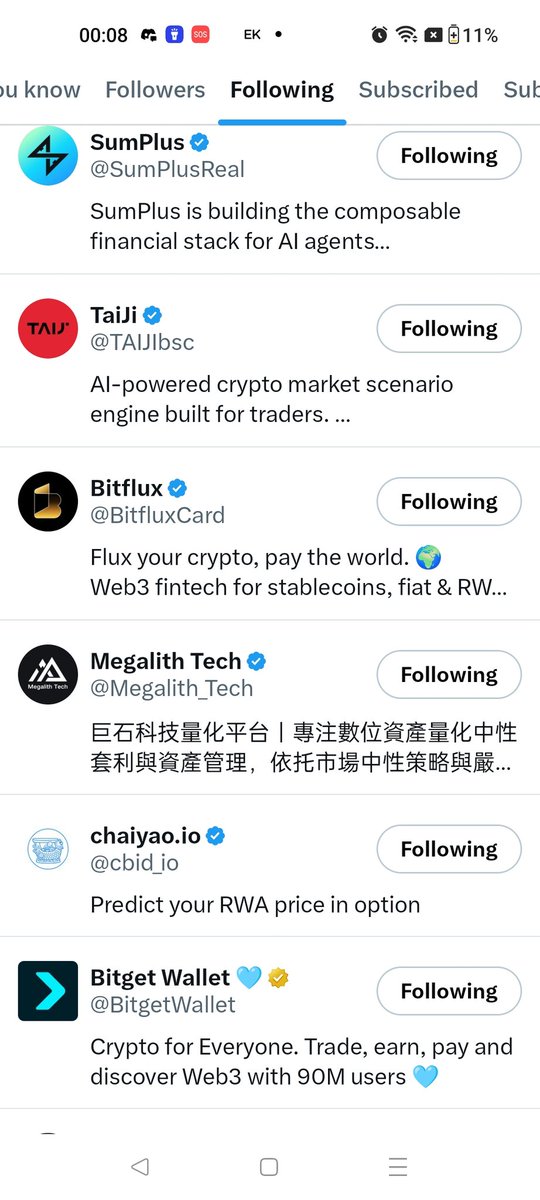 Punjan78's tweet photo. @jaspervault @cbid_io @Megalith_Tech @BitfluxCard @TAIJIbsc @SumPlusReal @jaspervaultzh Here is my proof of following attached below

Huge congratulations to @jaspervault for your continuous growth and strong collaboration with Market leader projects just want to say one thing keep charming👍👍 https://t.co/tKyk3mkpLg