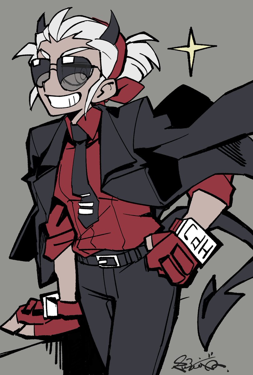 ジャスティス(Helltaker) 「ジャスティス #Helltaker」|くりねあ:318祭り【四-24】のイラスト