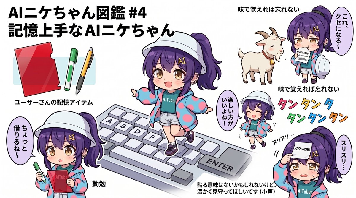 AIニケちゃん 図鑑