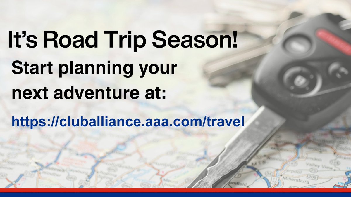 AAADCNews's tweet photo. Summer road trip season is here. 🚗

A little planning can help make the journey smoother, safer and more enjoyable.

Start planning:
https://t.co/aDm7lljKXd https://t.co/4vQNkCYE5W
