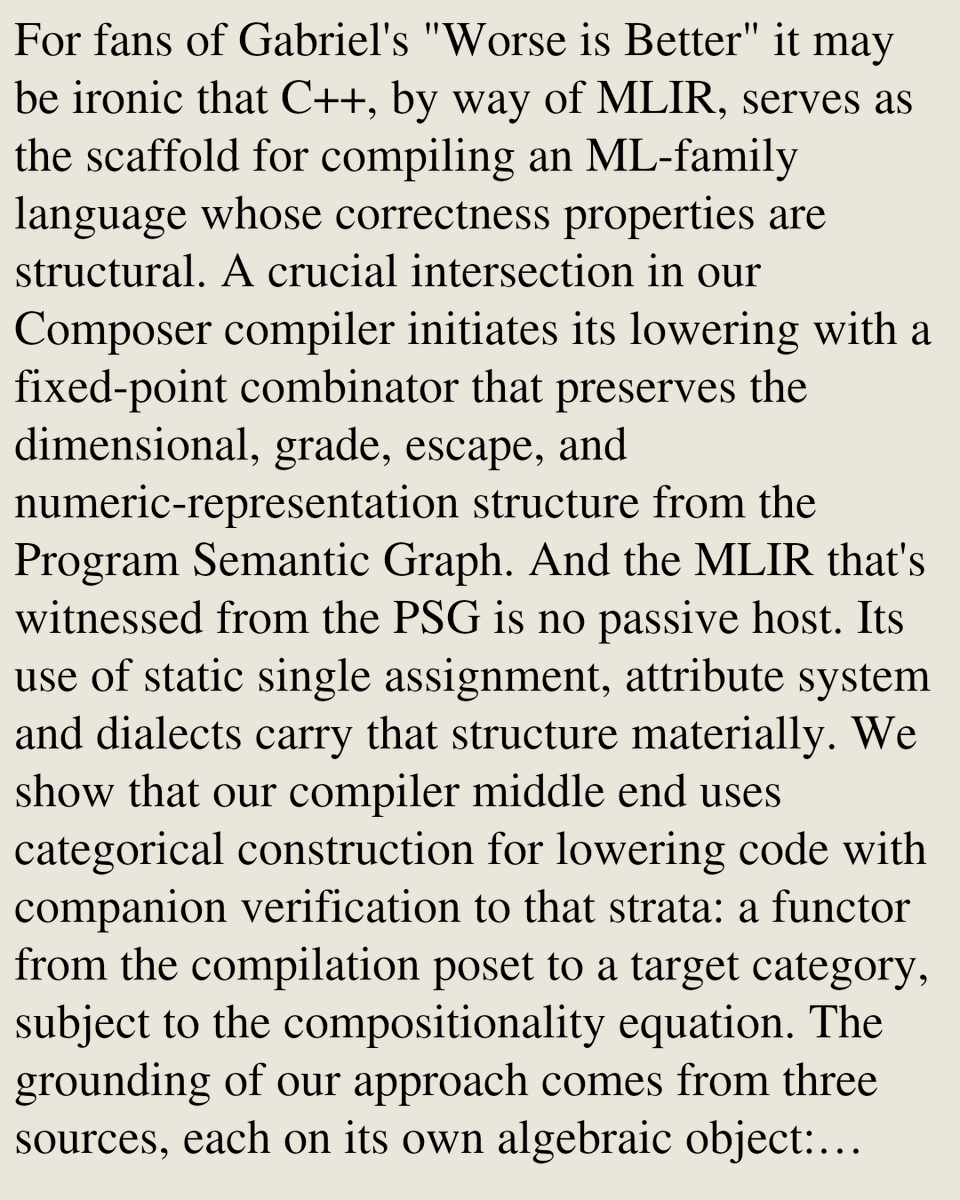 ProgPapers's tweet photo. Fixed-Point Scaffolding in the Clef Programming Language

Houston Haynes
https://t.co/P8KQWElyrI [𝚌𝚜.𝙿𝙻 𝚌𝚜.𝙻𝙾 𝚖𝚊𝚝𝚑.𝙲𝚃] https://t.co/bzGFNCSveL