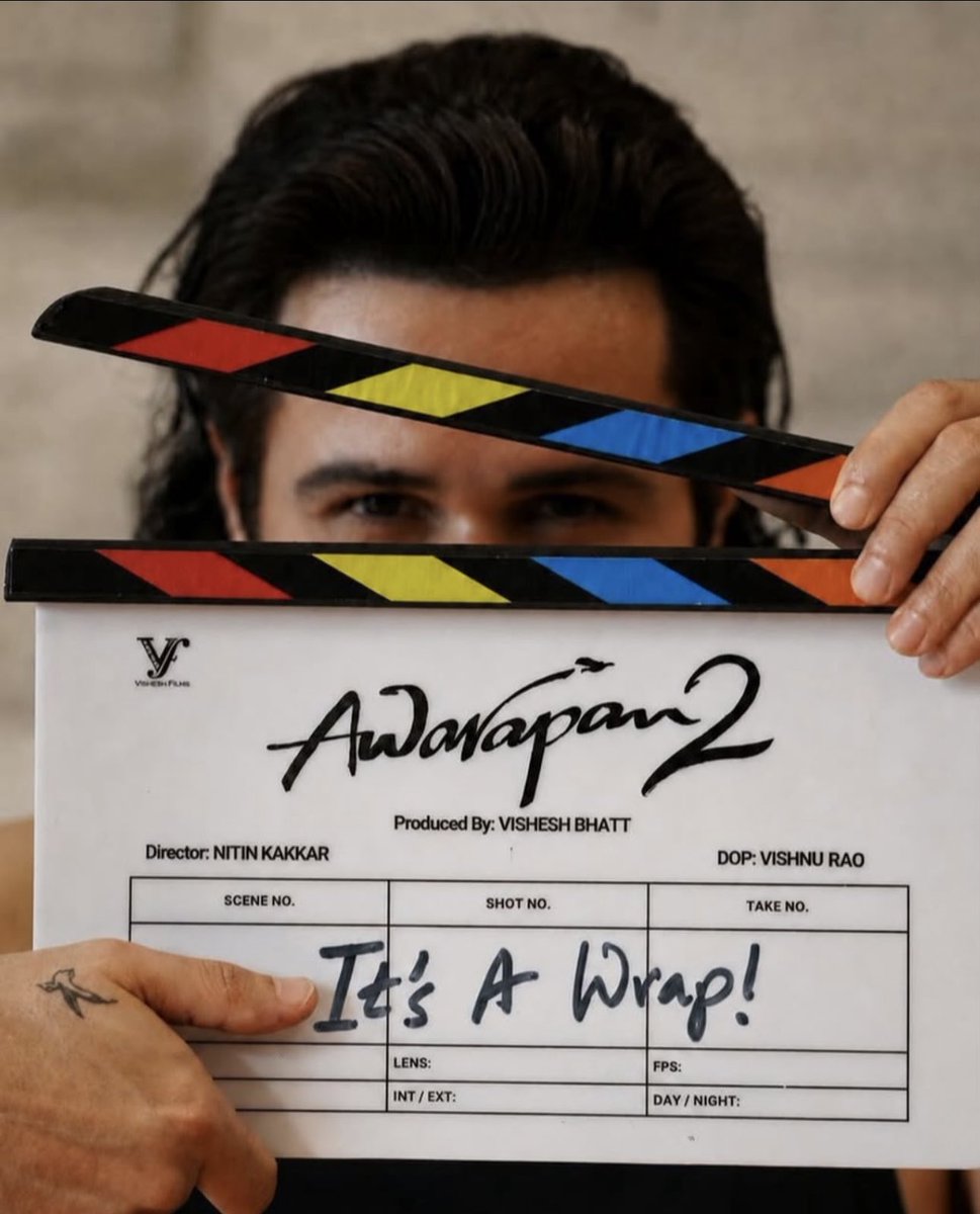 Surajasrani11's tweet photo. Emraan Hashmi Back ❤️🕊️😍
In cinemas August 14.
#Awarapan2 #ShivamReturns #ItsAWrap
@emraanhashmi https://t.co/be3QpetK8R