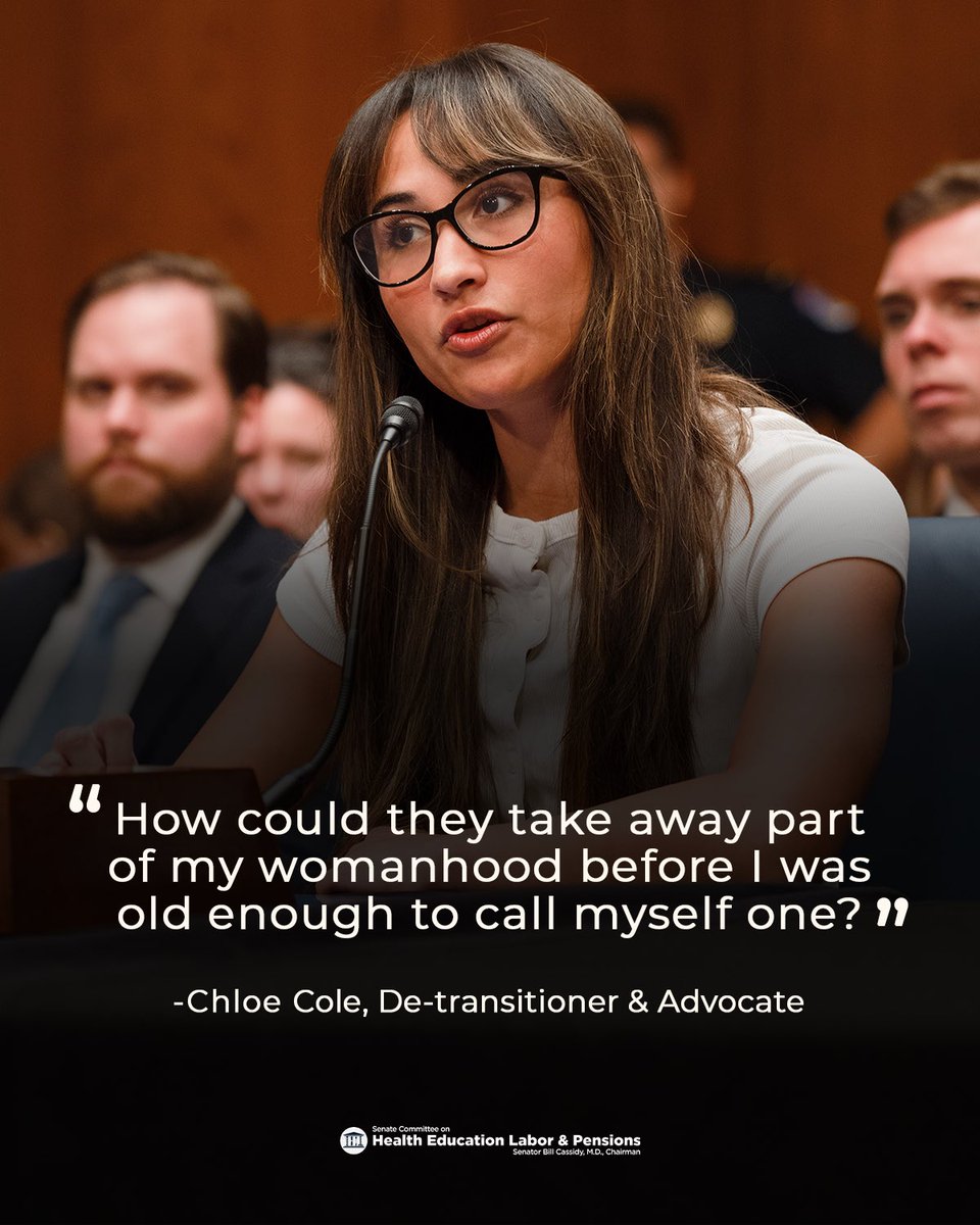 GOPHELP's tweet photo. Chloe Cole received a double mastectomy at just 15 years old.
 
Now she's fighting to protect the next generation from the dangers of irreversible gender transition procedures. https://t.co/QxLhTqGzBi