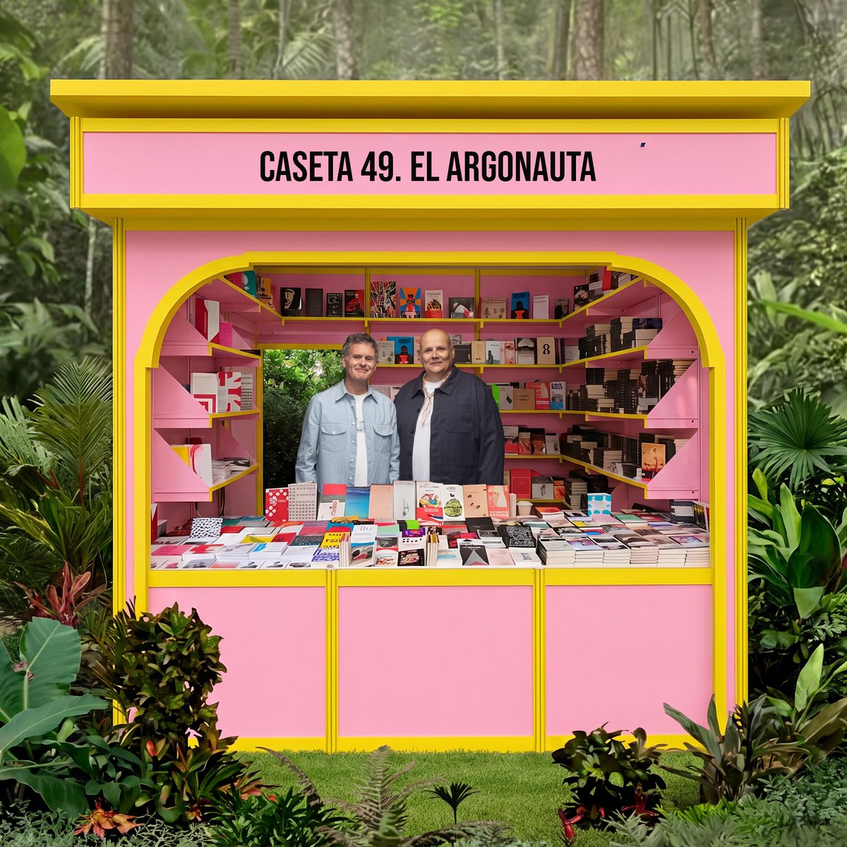 unpinguino's tweet photo. ¿No os ha invitado Benito a su casita? Nosotros sí os invitamos a nuestra caseta. Este sábado de 12 a 2, @mariogil, @joseluismoro y Chema Domínguez firmamos ejemplares de “Bajarse al Moro" en la caseta 49, librería @ElArgonautaLib de la @FLMadrid https://t.co/QNFCsQ4jpp