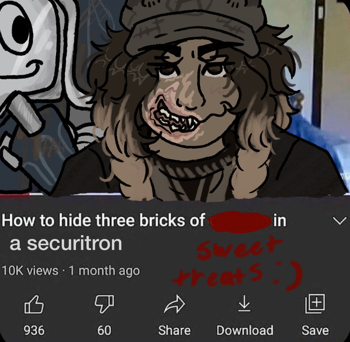 POWER0FFIVE's tweet photo. //the censor I had to do for artfight is cracking me up dude it feels like those jolly edits https://t.co/JcSEarsd55