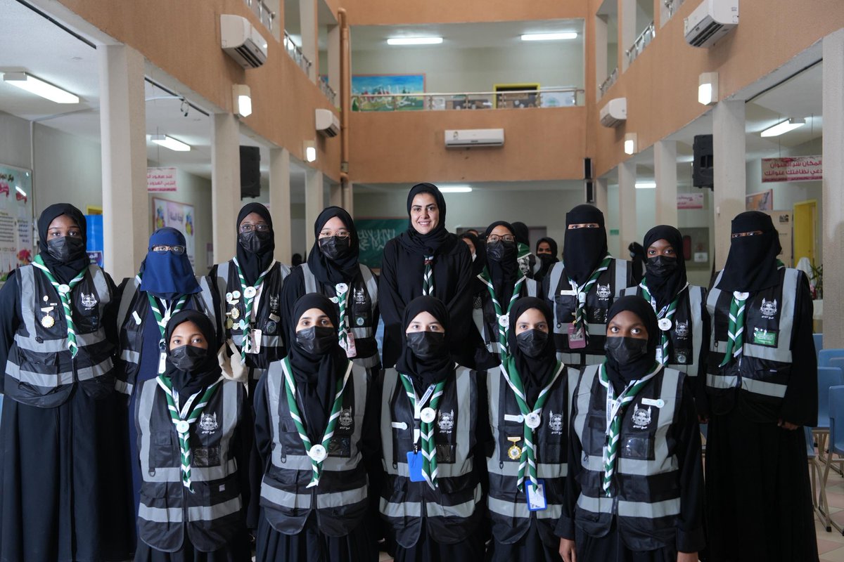 mesfala's tweet photo. نبارك لفرقة الامل الصاعد بمركز حي المسفلة الانجازات المسجلة لهم في موسم حج ١٤٤٧ 
بارك الله فيهن وكتب اجرهم https://t.co/FreHWA4N7g
