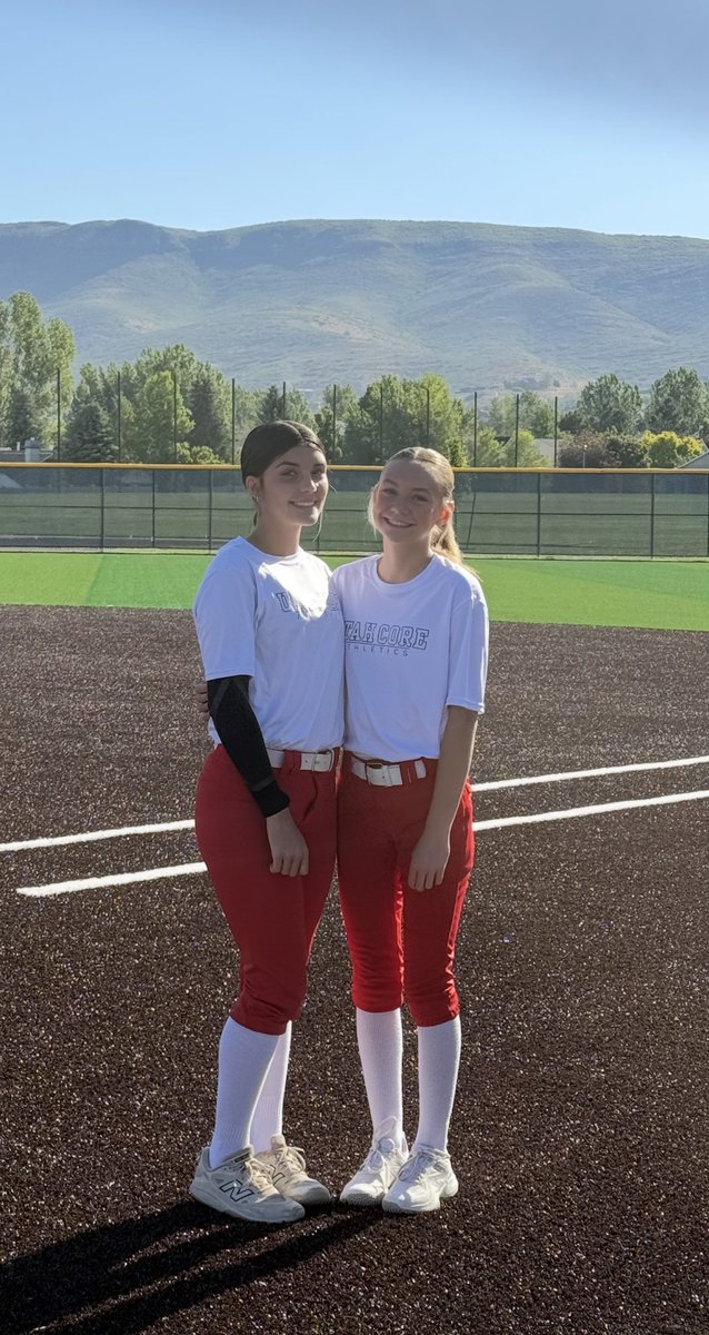 AvaSned's tweet photo. Great camp today with my friend! 2028 Uncommited💪🏻✅🥎 
@CSUSoftball @brookebrown0523 @CoachKMcK @CloudCountySB @RecruitMatador  @USUSoftball @UtahTech_SB @UVUSoftball @SnowCollege @CoachVanW @SccBobcats @SLCC_Softball @Nevada_Softball @BroncoSportsSB https://t.co/uG0n7ywbdT