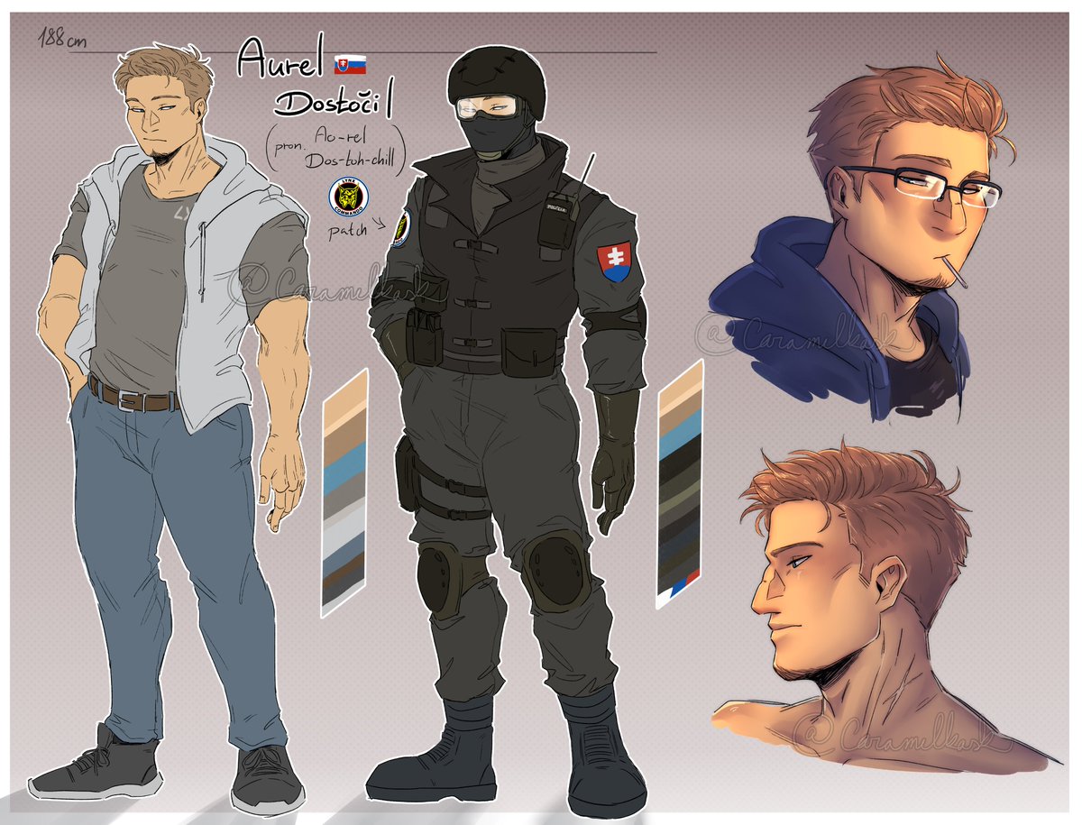 Caramelkask's tweet photo. My boy ref sheet and @lesnickaya 's son being idiots together🫰 https://t.co/ps9a8T4Ibq