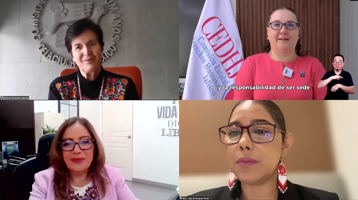 CEDHSinaloa's tweet photo. 📌 La #CEDHSinaloa participó en el primer día del Foro Virtual “Tus Derechos son Parte del Juego”, un espacio de reflexión que reúne voces expertas para analizar los desafíos y oportunidades en materia de derechos humanos rumbo a la Copa Mundial de la FIFA 2026. https://t.co/LQULQXSLa9
