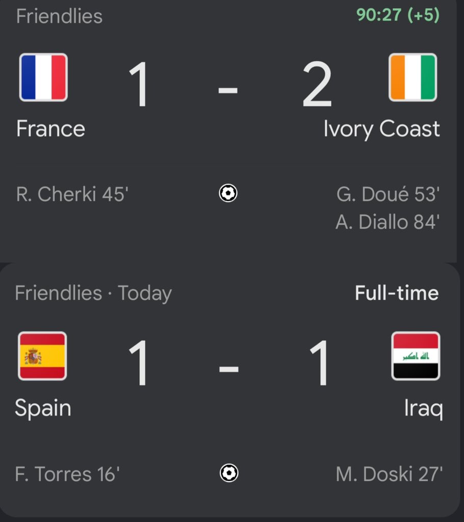 g_wilfredG00's tweet photo. If Mbappe France and yamal Spain 
Can drop this stinker against mid teams.    Then I have the full confidence Portugal will win the World Cup https://t.co/9t5MlwbDKU