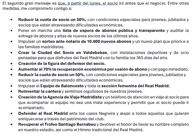 partidazocope's tweet photo. 📩 Carta de Enrique Riquelme a los socios del @RealMAdrid

✅ Estos son sus compromisos, además de los fichajes de Rodri y Haaland, firmados ante notario:

📻 #PartidazoCOPE https://t.co/E0cXPp7cpy