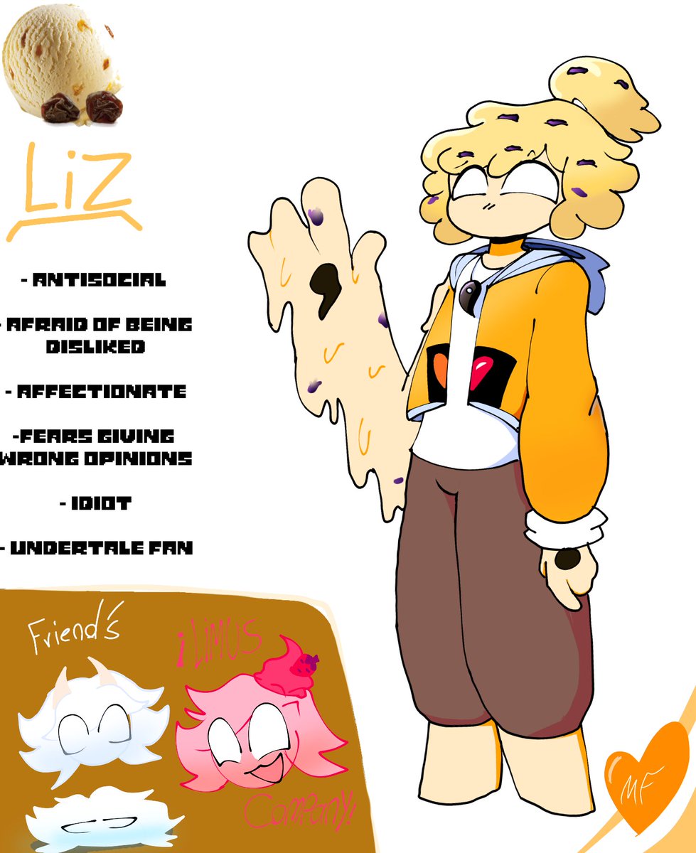 Multiversobit's tweet photo. @Kaiser4239 [ 💛🎨 ]

* Liz se presenta ante ambas con algo de nerviosismo y con un cartel en su mano normal *

[ Hola.. espero ser de agrado ^ ^ ] https://t.co/B2gZf2y49g