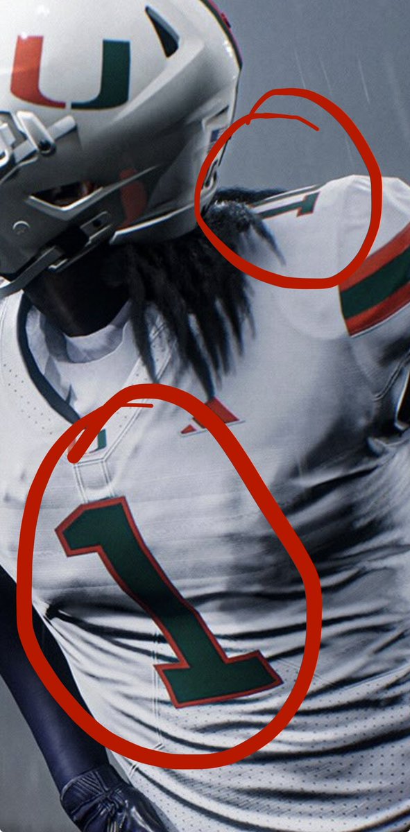 lovetheball23's tweet photo. EA did a great job getting all the details! Got Malachi Toney wearing two different numbers🔥🔥🔥 #eacfb27  @Equipment_Guru @CatholicPacman @EASPORTSCollege @bordeauxyoutube https://t.co/0vqDmohn0w