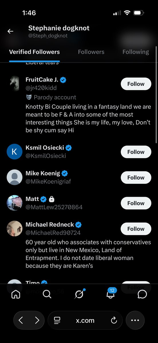 PixelatedRotxx's tweet photo. @MichaelRed90724 Look at your balding ass. You call liberal women bad, but you’re the one who gets off to animal fucking. https://t.co/19dS45VcPe