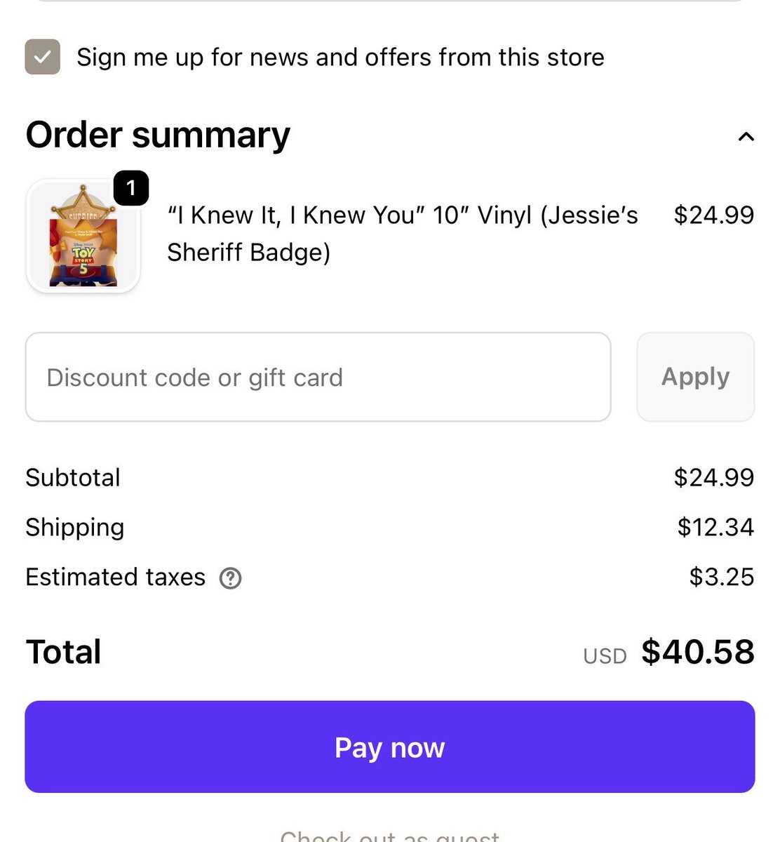 PerryGagaSwifty's tweet photo. @taylornation13 @shookswiftie @Pixar @toystory 40 DOLLARS FOR A SONG ???!!! https://t.co/62TZaPRM3S