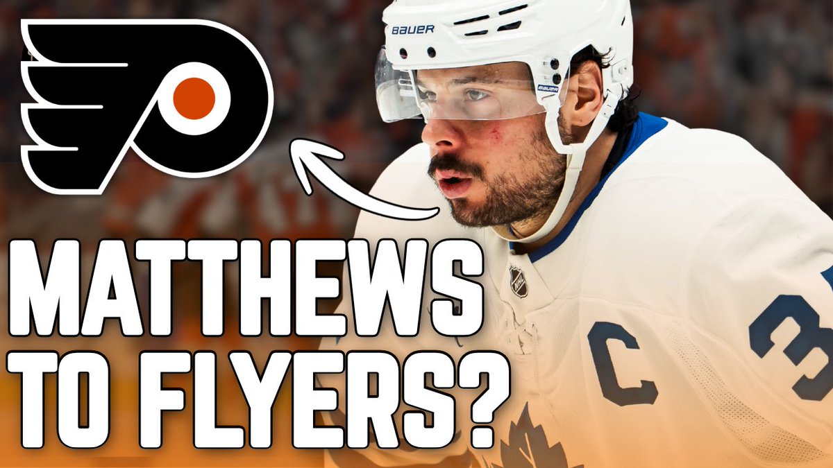 BroadStHockey's tweet photo. Could the Flyers lay the groundwork for an Auston Matthews trade with the Maple Leafs?

📺 WATCH: https://t.co/SLYI08qAFt https://t.co/tKG7LumJZH