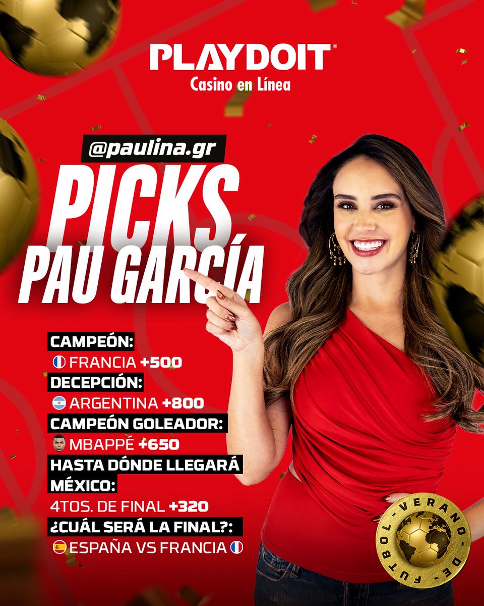 playdoitmexico's tweet photo. ¡El turno es de @paugr y estos son sus Picks para lo que nos espera este verano! 🌎

¿Están de acuerdo? https://t.co/wmP3iVEqgf