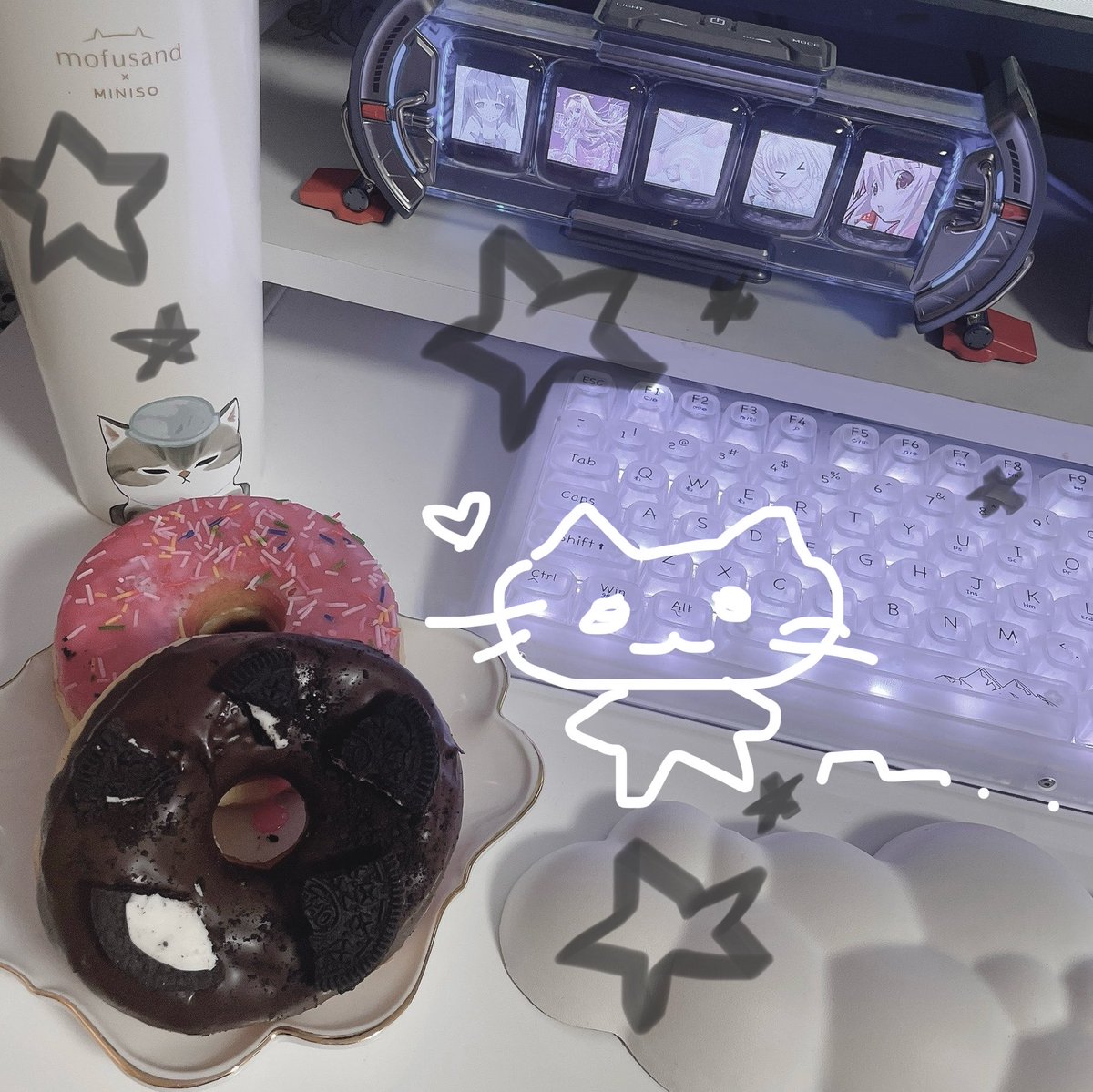 GyugaDonut's tweet photo. おはようˆ𓂂- · -𓂂ˆ
いただきます🍩 https://t.co/qFZsoGmwIh