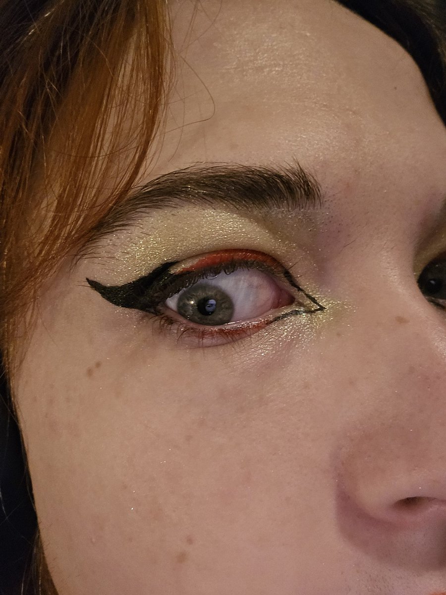 FalloutProto's tweet photo. Kinda really proud of this eye look for today https://t.co/s2ksipuoBC