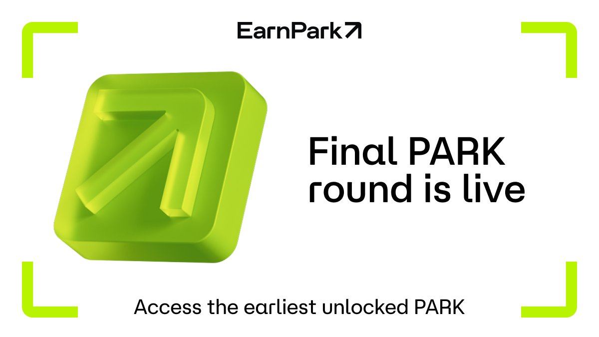 pablobtc46883's tweet photo. In crypto, I’ve noticed something simple: once something is labeled “final round,” people suddenly start treating it like a deadline instead of a phase.

With situations like @_Earnpark’s $PARK Launchpad, what’s happening now is just the last fixed-price stage before everything moves into normal market trading in June.

After that point, price isn’t something you’re told anymore, it’s something the market decides in real time. That shift alone usually changes how people behave more than anything else.