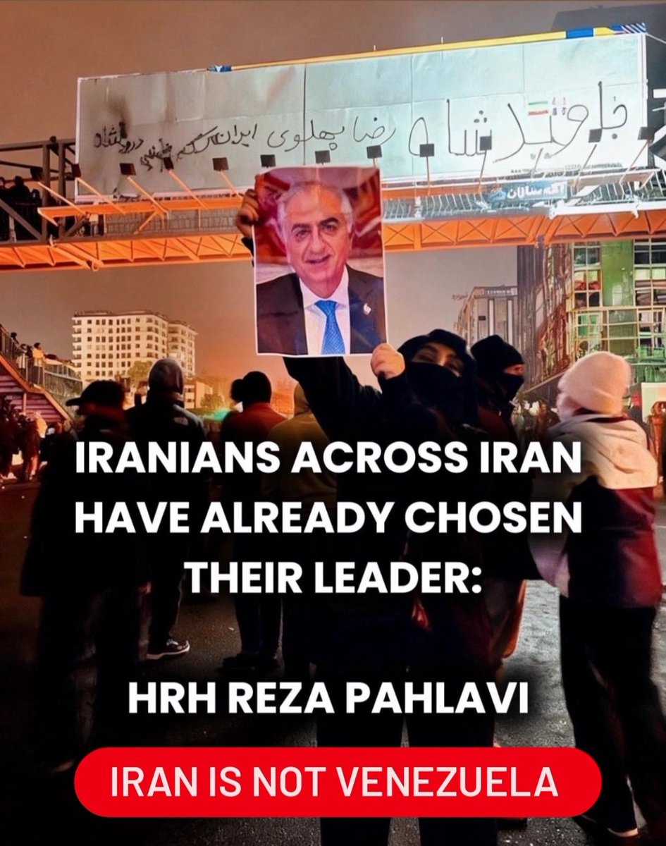 s_b6788's tweet photo. @WhiteHouse In Iran Trump put America in a loose-loose situation. Now his choices are "destroying everything"or "making a deal"
But there is a more intelligent option: helping Iranians change the regim by targeting oppressive forces and supporting #KingRezaPahlavi‌ForIran
@netanyahu @POTUS https://t.co/3ED1y72nEH