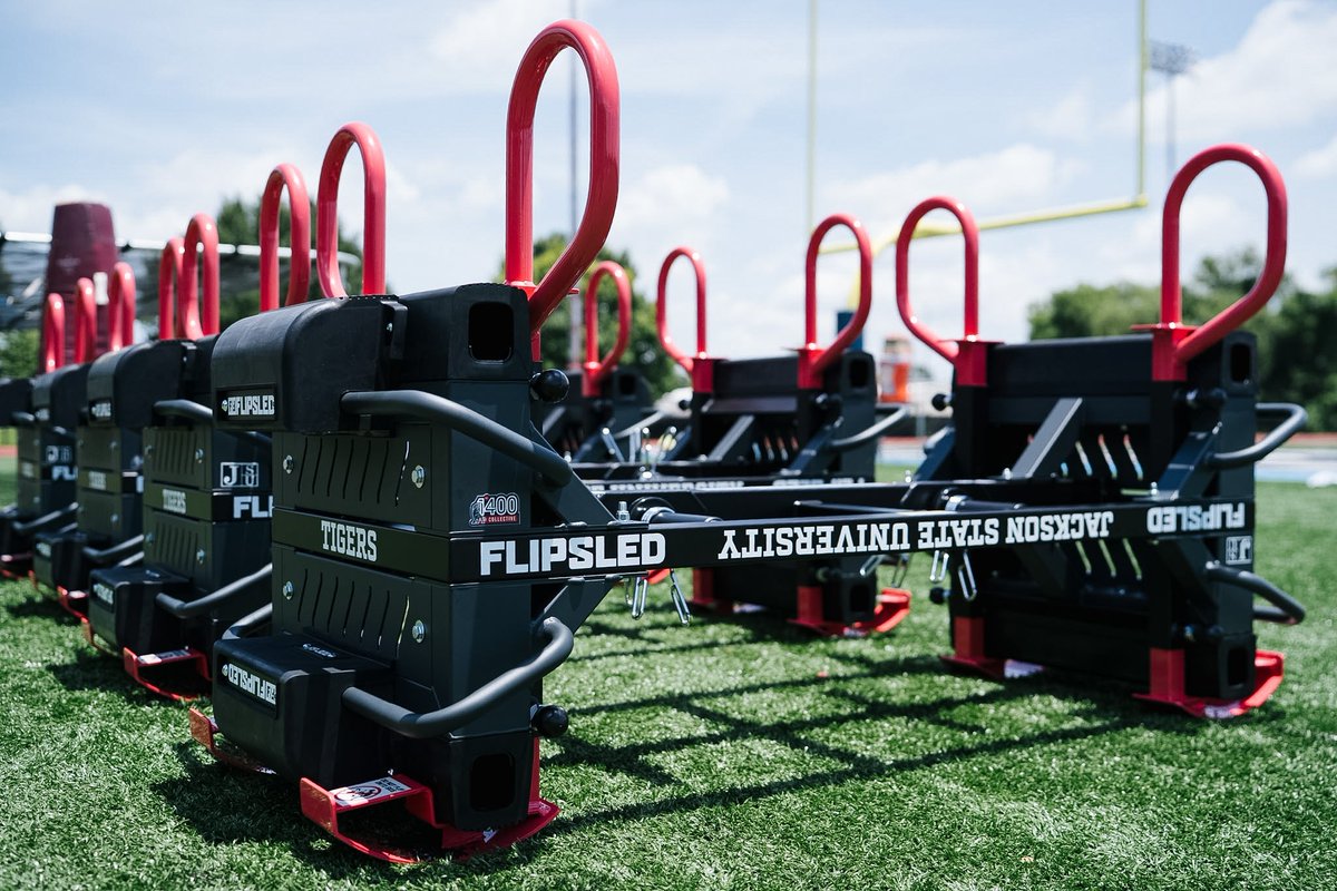 kc1400collectiv's tweet photo. We know @gojsutigersfb will make great use of these beauties from @TheFlipSled! Tiger Nation, what do you think about the design? 

Go Tigers! 🐅🏈 #THEEiLove #GuardTHEEYard #KC1400Collective https://t.co/zfxc5TjXaw