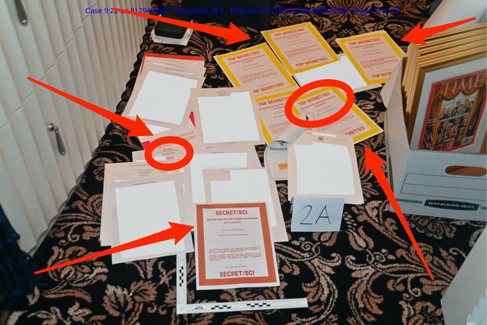 ag7201's tweet photo. @JennPellegrino Oh yea. The irony. What exactly does that mean? I think it means that the fat orange Nazi should be in prison now if it wasn’t for winning the 2024 election. Look at all the shit he was keeping at his trashy club https://t.co/Ee3TtXUccF