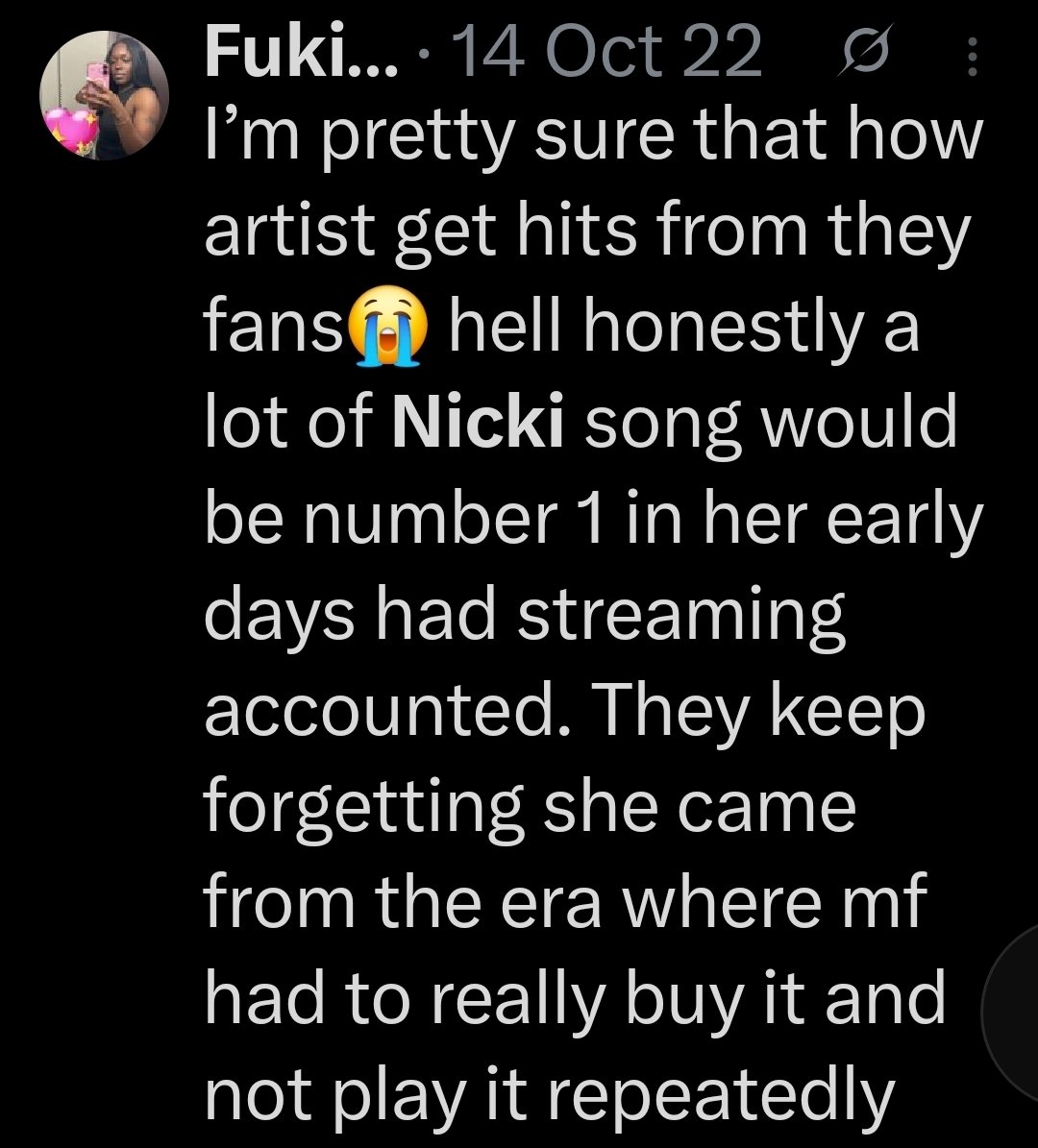 ThemisIIII's tweet photo. @NoShade4CoCo @theessenceofit7 A barb no less talking about "bias". Go lose some weight in those arms. https://t.co/IfxSZ3NtzN