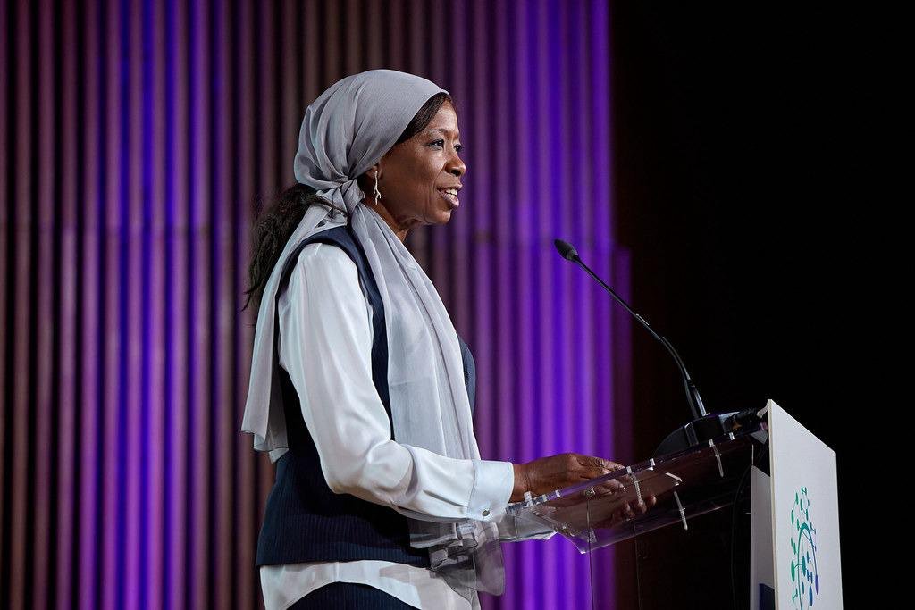 unfpachief's tweet photo. Building peace and democracy was on the agenda at the 5th Ministerial Conference on #FeministForeignPolicy.

When women and girls are healthy and can exercise their rights, societies are more peaceful.

It is up to all of us to defend human dignity, freedom and equality. https://t.co/R5sw8kCa65