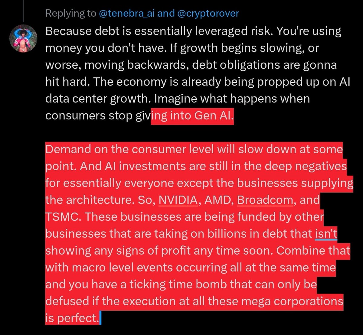 WSTPxL's tweet photo. @tenebra_ai @cryptorover https://t.co/6rxzry2LPd