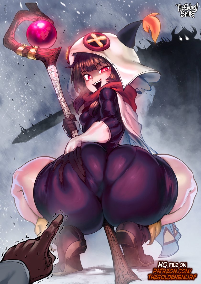TheGoldenSmurf's tweet photo. Winter Megumin, Kazuma and… (from Konosuba) https://t.co/p2FlRYOz8B