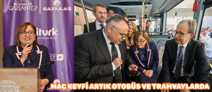 bire1habercom's tweet photo. https://t.co/0zMwWsfv9Y 
MAÇ KEYFİ ARTIK OTOBÜS VE TRAMVAYLARDA
@GaziantepBeld @FatmaSahin @hsyn_akay27 @halilugur1971 @didemkirmizitas 
#digiturk #beinsport #futbol https://t.co/bAQPTow8vA