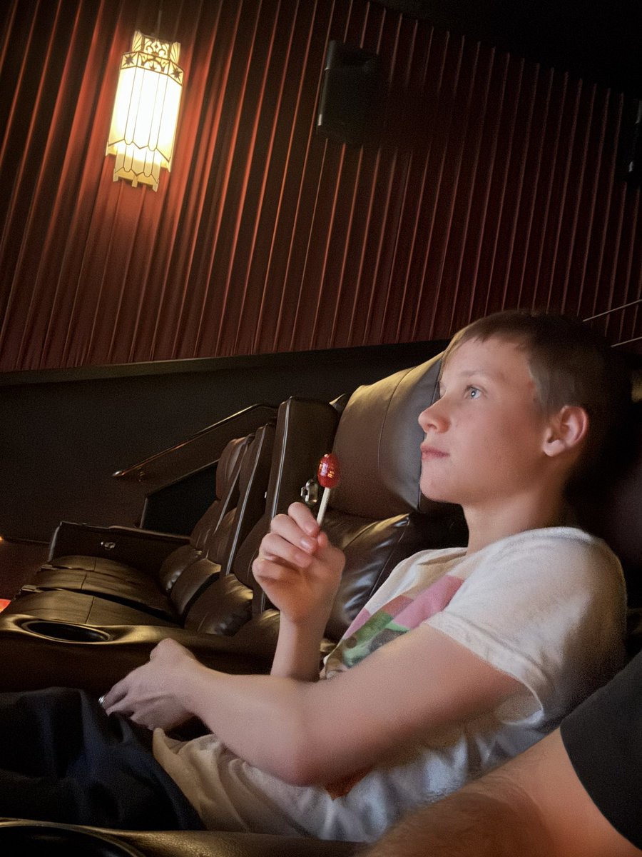 Zepp1978's tweet photo. First R-rated movie in a theater. His pick. Backrooms. #DadShit #Backrooms https://t.co/HFhhnKItNg