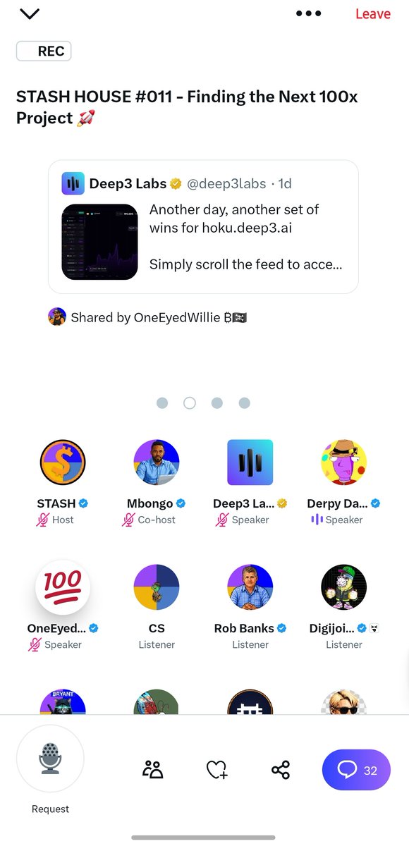 ChidyCs's tweet photo. @gostashxyz @Being_DerpyAF @deep3labs @BurgersOnBase @wadoozie @Mbongo45 @RobBanks_OG @web3airman 
@Gus2win 

Tuned in https://t.co/3rG6mNFbh5