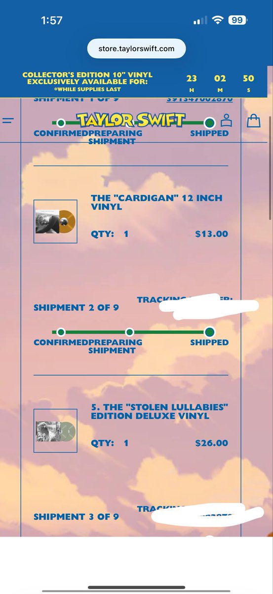 daysevermore's tweet photo. rip the days of cheap vinyl 🫩 https://t.co/qRGdeWHUmq
