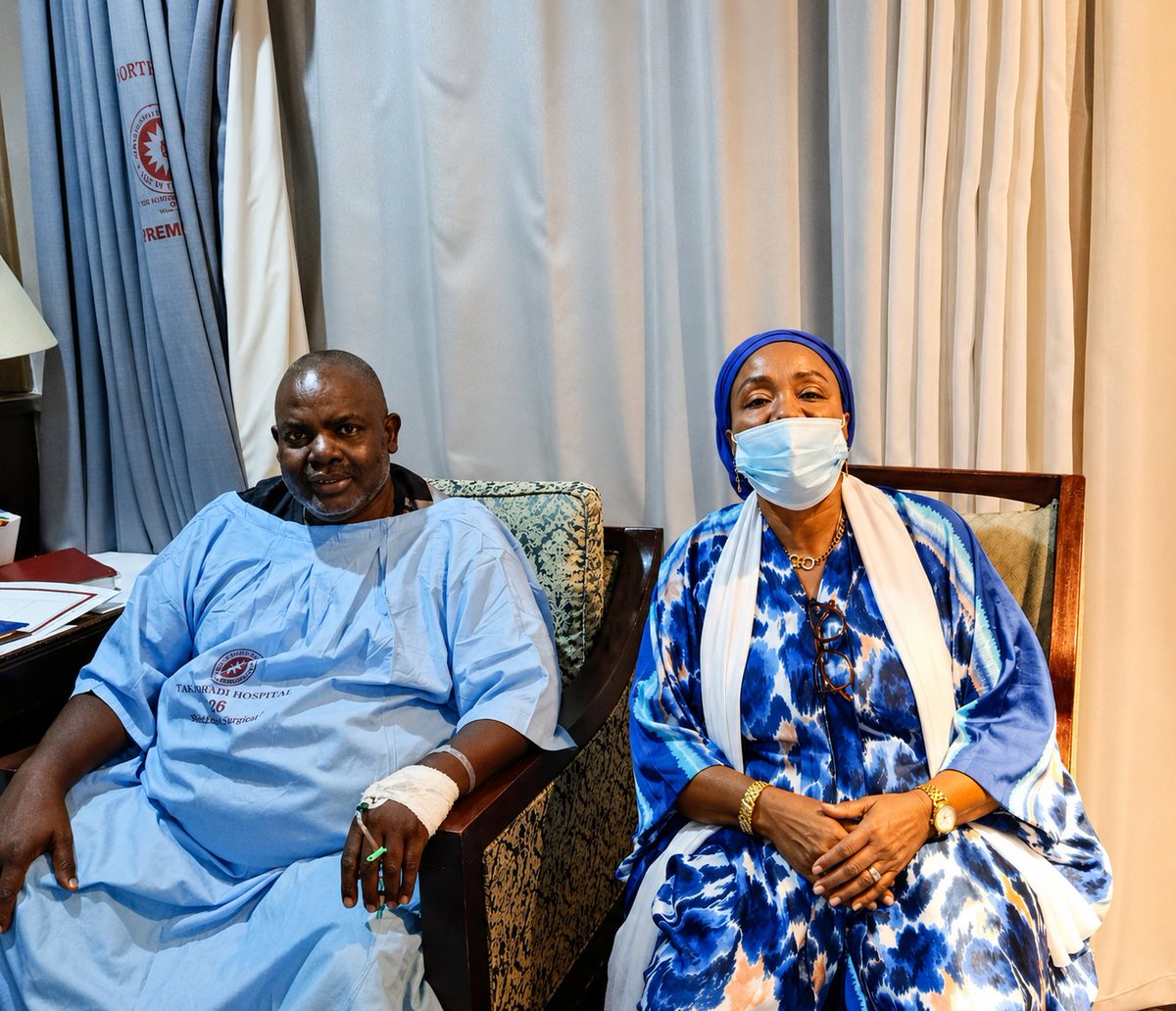 SenHamidaK's tweet photo. I paid a visit to Hon. Aladwa at Nairobi Hospital today and wished him a quick recovery. Wishing him strength, good health, and a speedy return to full recovery. https://t.co/pwpAJbIT4t