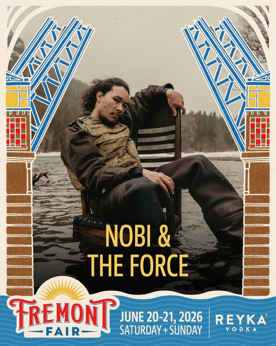 fremontfair's tweet photo. Psychedelic, progressive, soul-shaking, and sound-bending. Nobi And The Force is the kinda sound made for an epic day at the Fremont Fair 🎤⚡

Sunday, June 21 from 2:30–3:30 pm on the Reyka Vodka Music Stage 🤘 https://t.co/bBXXStxzCZ