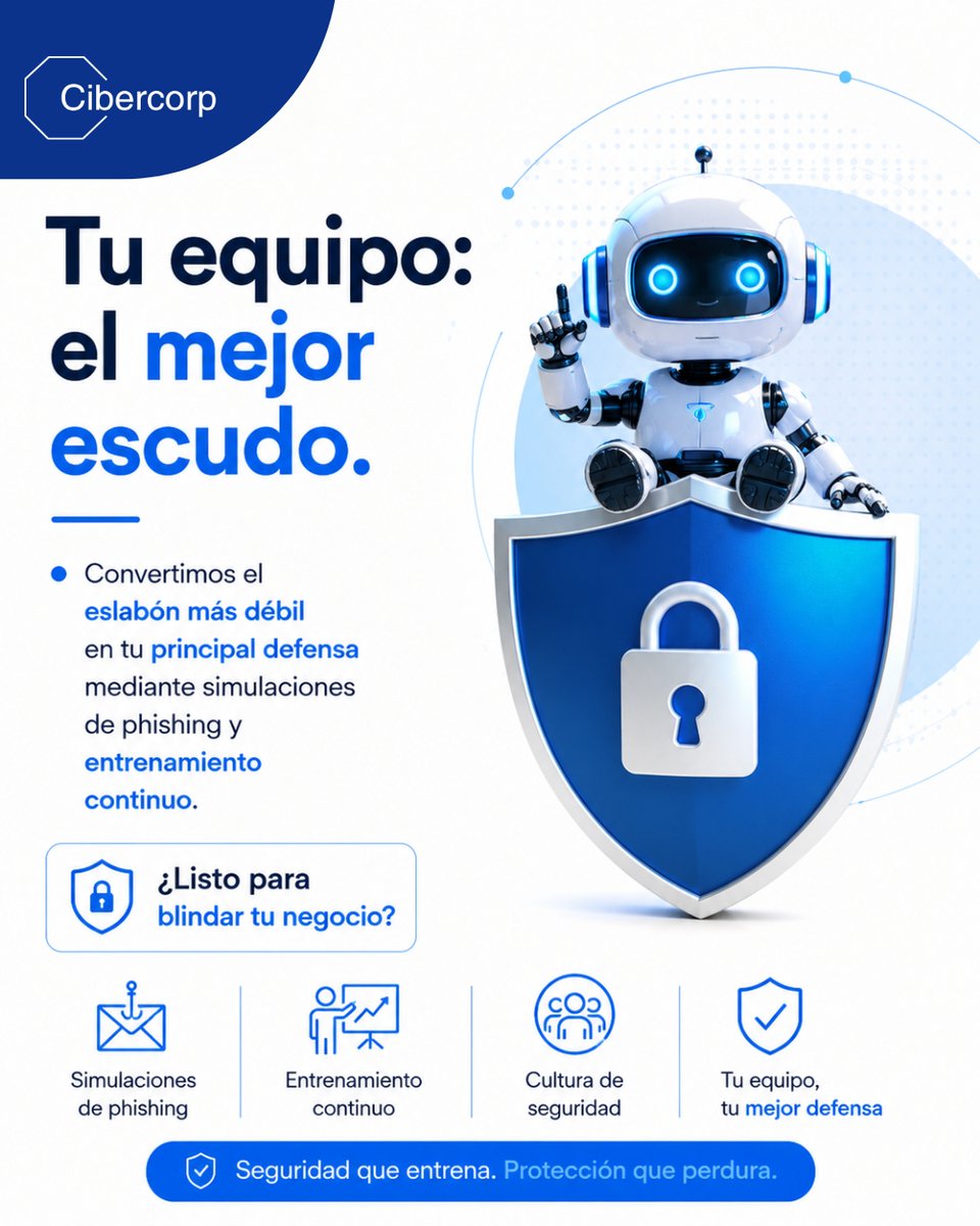 CibercorpMX's tweet photo. Muchas empresas creen que están protegidas en Microsoft 365, tienen licencias y herramientas pero no tienen control.
El riesgo no viene del malware, sino del acceso válido que no es monitoreado.

Envía DM y solicita tu evaluación gratuita.
#Microsoft365 #Pymes #IA #Ciberseguridad https://t.co/3hgyMdiYsn