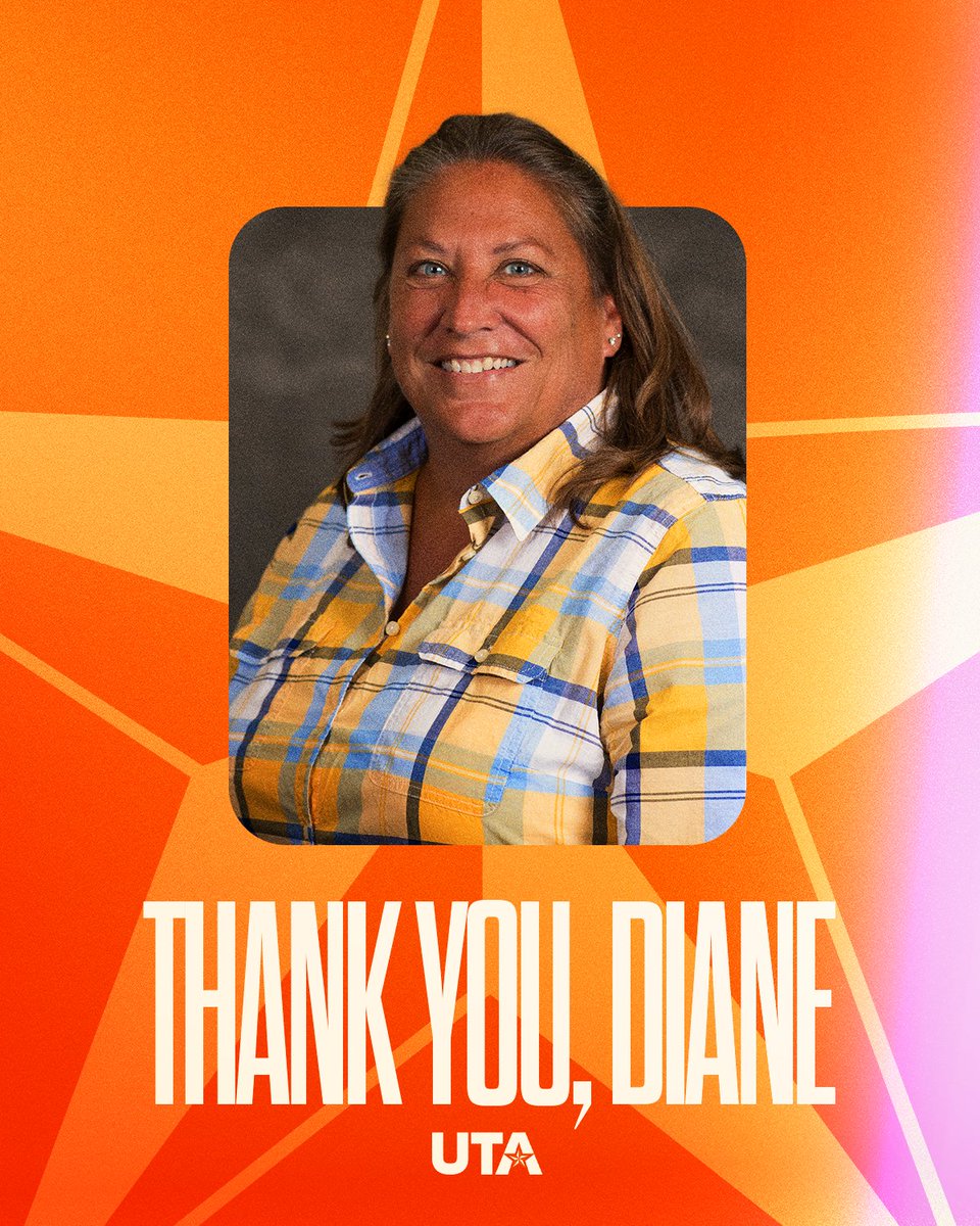 UTAMAVS's tweet photo. ✯ Thank You, Diane! ✯

Outstanding Student-Athlete, Coach, and Administrator Diane Seymour Retires After Nearly 30 Years at UTA

🗞️: https://t.co/8NOoQFu992

#BuckEm 🐎 https://t.co/K0wnrthLMe
