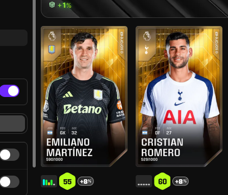 Supiram_'s tweet photo. @Sorare Pourquoi je ne peux pas sélectionner mes deux joueurs de l'Argentine dans la Global Cup Limited ? Merci https://t.co/sfwif2q8fA