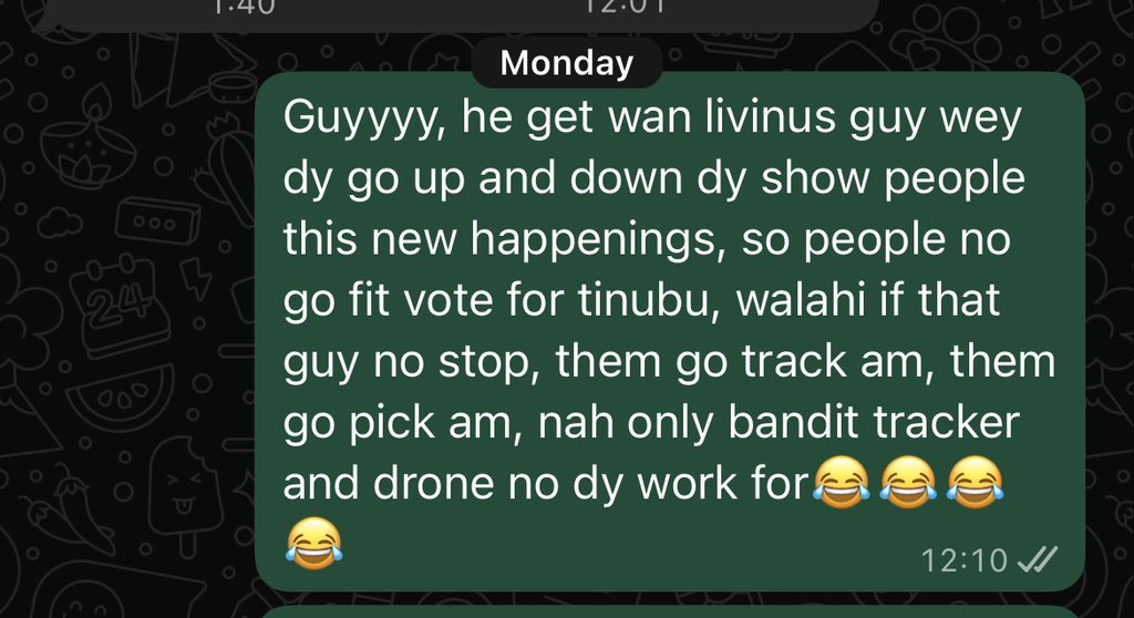ifetobii's tweet photo. @thejacobsss @mykeloloni Oh, i said this on Monday to one of my guy!😂 https://t.co/RMAds1lqVb