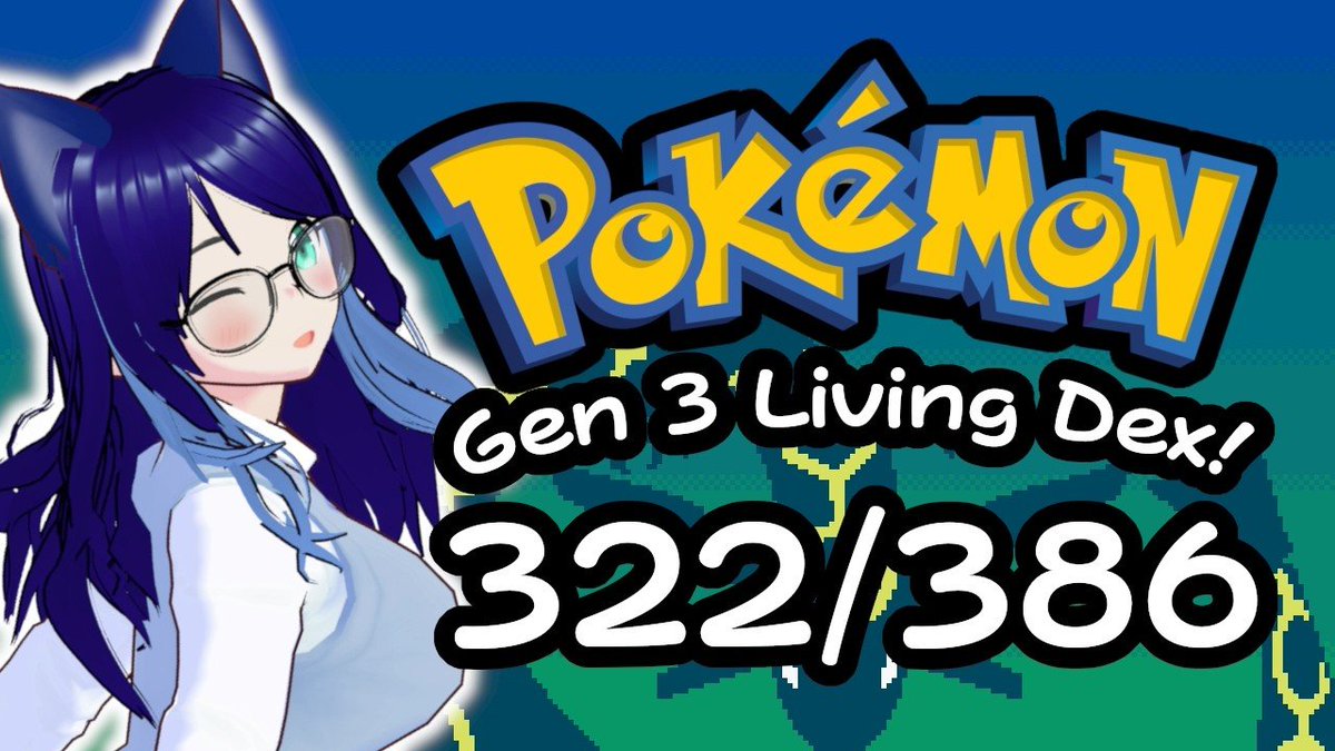 PrincessAquos's tweet photo. We're headed to the Elite 4 in Pokemon Emerald!

Probably won't beat it today; let's just train as we tackle Victory Road!

The end of our Gen 3 Living Dex is right around the corner!
#VTuber #IndieVTuber #VTuberEN #Twitch #Pokemon #PokemonEmerald
LINKS ARE IN THE REPLIES! https://t.co/vkZaHQLMVN