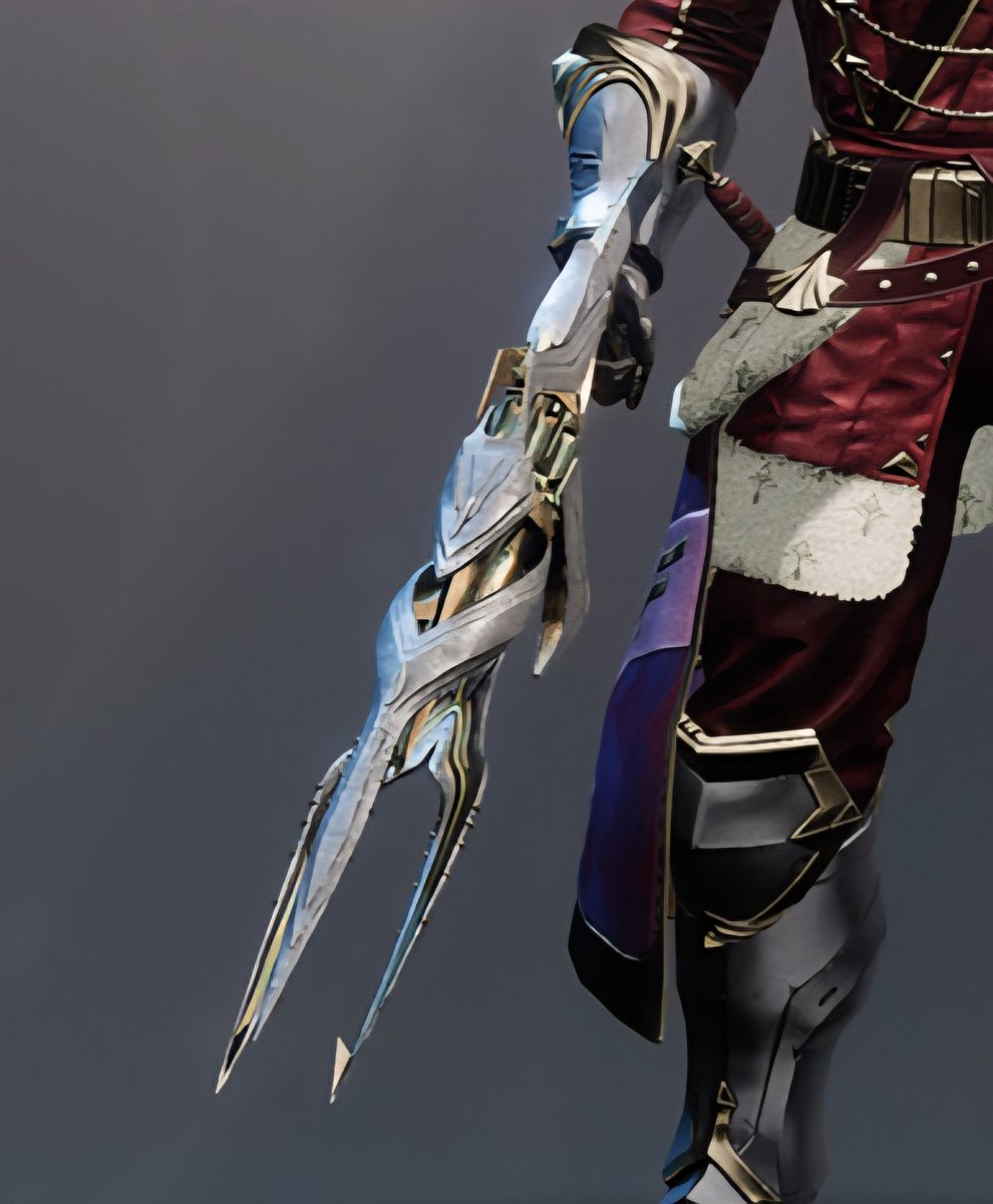 SycKnight's tweet photo. "Fafnir" is a new exotic Linear Fusion Rifle earned from the Tenet of Bravery for Legendary marks. I wonder what perks it'll have? https://t.co/k8SVsJQKxC