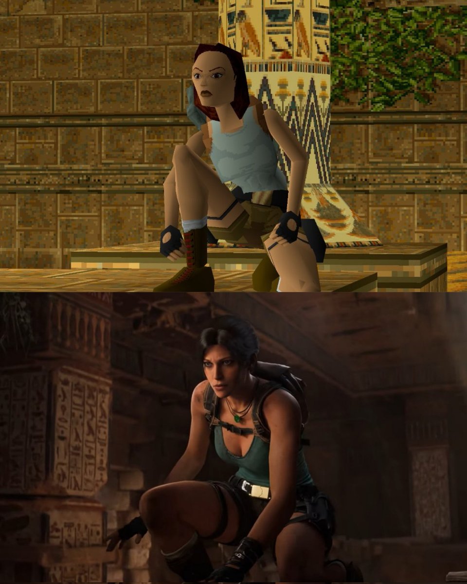 evilbroccoli6's tweet photo. Tomb Raider (1996) 
Tomb Raider: Legacy of Atlantis (2027) https://t.co/6V1fsncSwU
