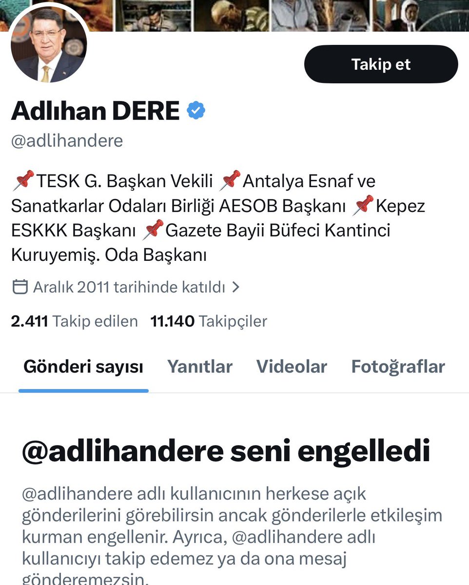 muratkk80300808's tweet photo. Sayın TESK Genel Başkan Vekili @adlihandere,
Neden esnafın sesini engelliyorsunuz?
Esnafın çığlığını, feryadını duymak istemiyor musunuz?
Eğer hakkımızı aramak için attığımız tweet’lerden rahatsız olduysanız , rahatsız etmeye devam edeceğiz .. 
O oturduğunuz koltuk Esnafın sizin değil ..
#Bağkur #Prim #İhya #Çiftçi #Esnaf
