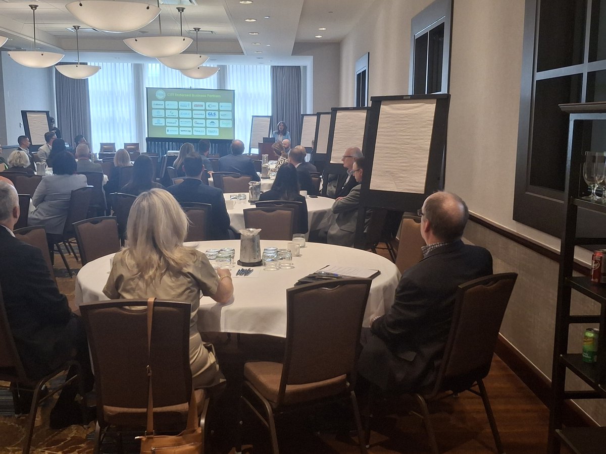 privatefleets's tweet photo. We are in Calgary June 3rd to 5th to sponsor, participate and collaborate with the Trucking and Logistics Industry during CITT Annual conference. PMTC President @mikecm77  was honored to be on a panel today and Marcel Pouliot  is manning our booth. https://t.co/uHFC3LtUa8