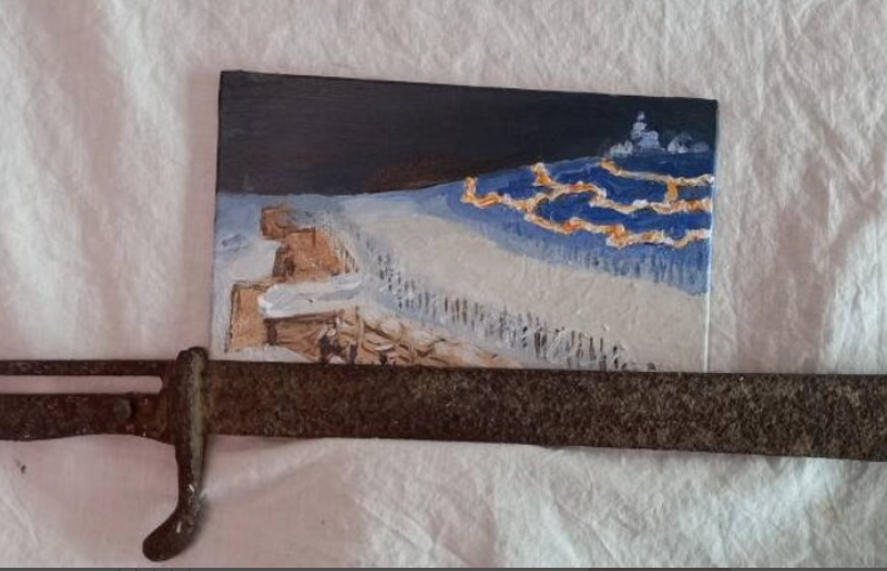 NJanagill's tweet photo. #TheChristmasTruce 1914 £160
>#UNIQUE #ORIGINAL  #Artist,
> British artist who has exhibited at the Royal Academy 

#ww1 #Somme  #ypres
#illustration #illustrationart  #ww1 #war #comicart #war #British #history  #artist #art #greatwar #firstworldwar https://t.co/K2of16zxrU https://t.co/N3cEHAOSo1