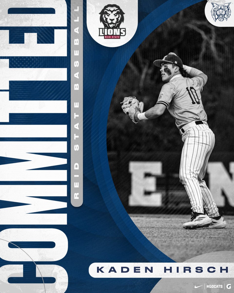 EHSBaseball8's tweet photo. Congratulations to Kaden Hirsch on committing to continue his academic &amp; athletic career with the Reid State Lions! | #GoCats | #RecruitTheE https://t.co/PQBd624Z3u