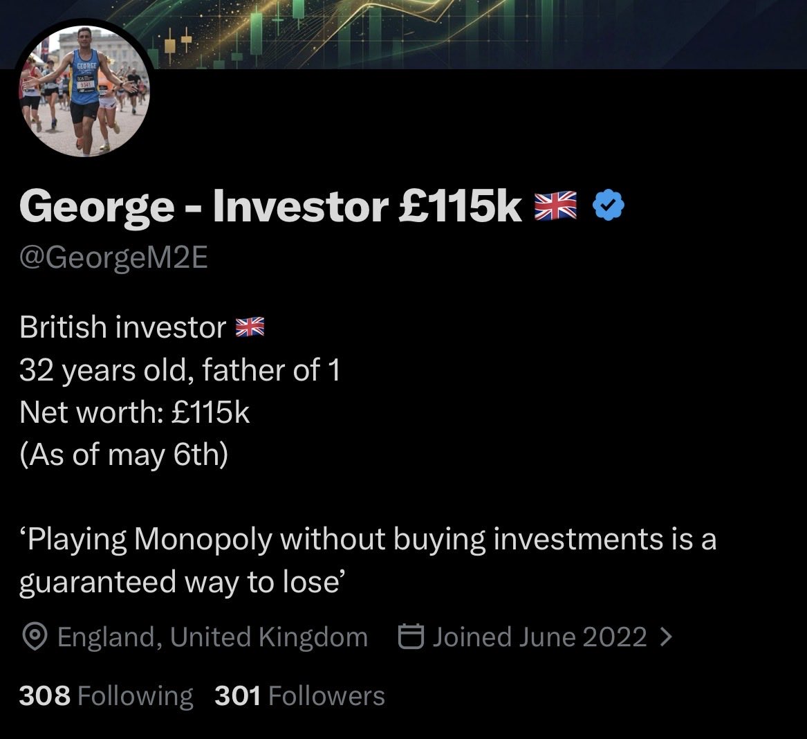 George - Investor £111k 🇬🇧 tweet media